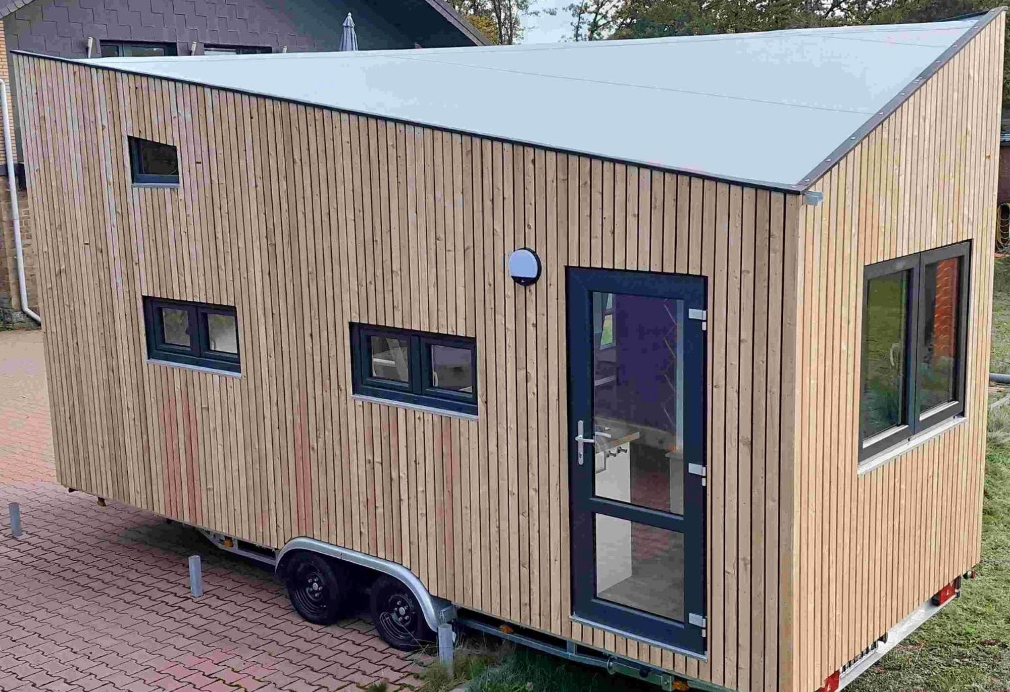 Tiny Haus Blanker Hans Auf Dem Campingplatz Strandgut Hotel Cuxhaven Luaran gambar